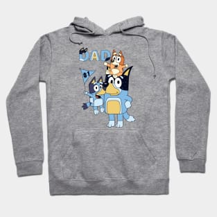 Best Dad Ever - Bluey Family Hoodie